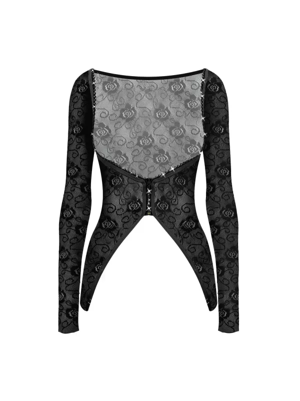 Ziggy Top Jet Black sold by Poster Girl