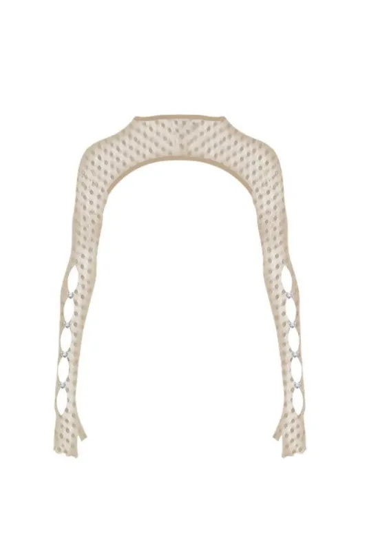 Sabinna Sleeves Taupe sold by Poster Girl