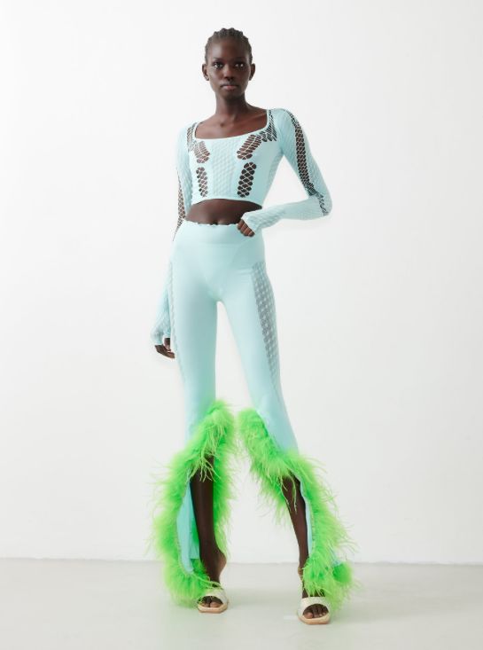 Talie Top Soft Turquoise sold by Poster Girl product image thumbnail 2