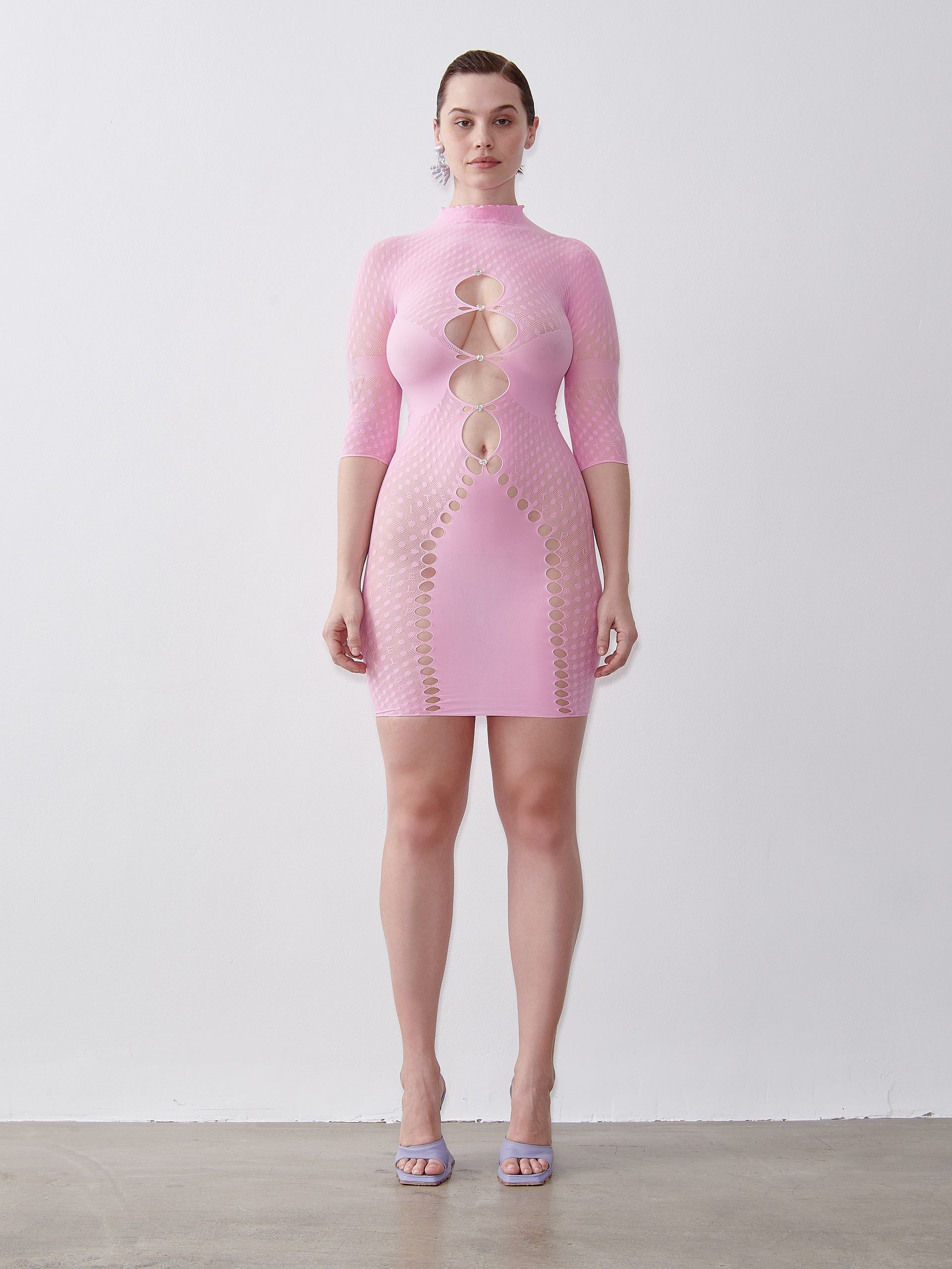 Pandora Dress in Soft Pink sold by Poster Girl product image thumbnail 2