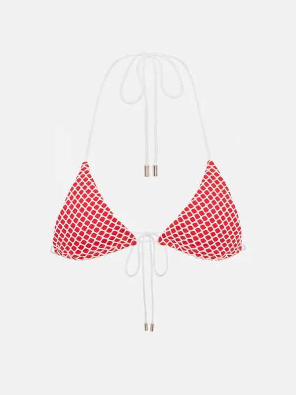 Micro Lena Bikini Top Gazpacho sold by Poster Girl