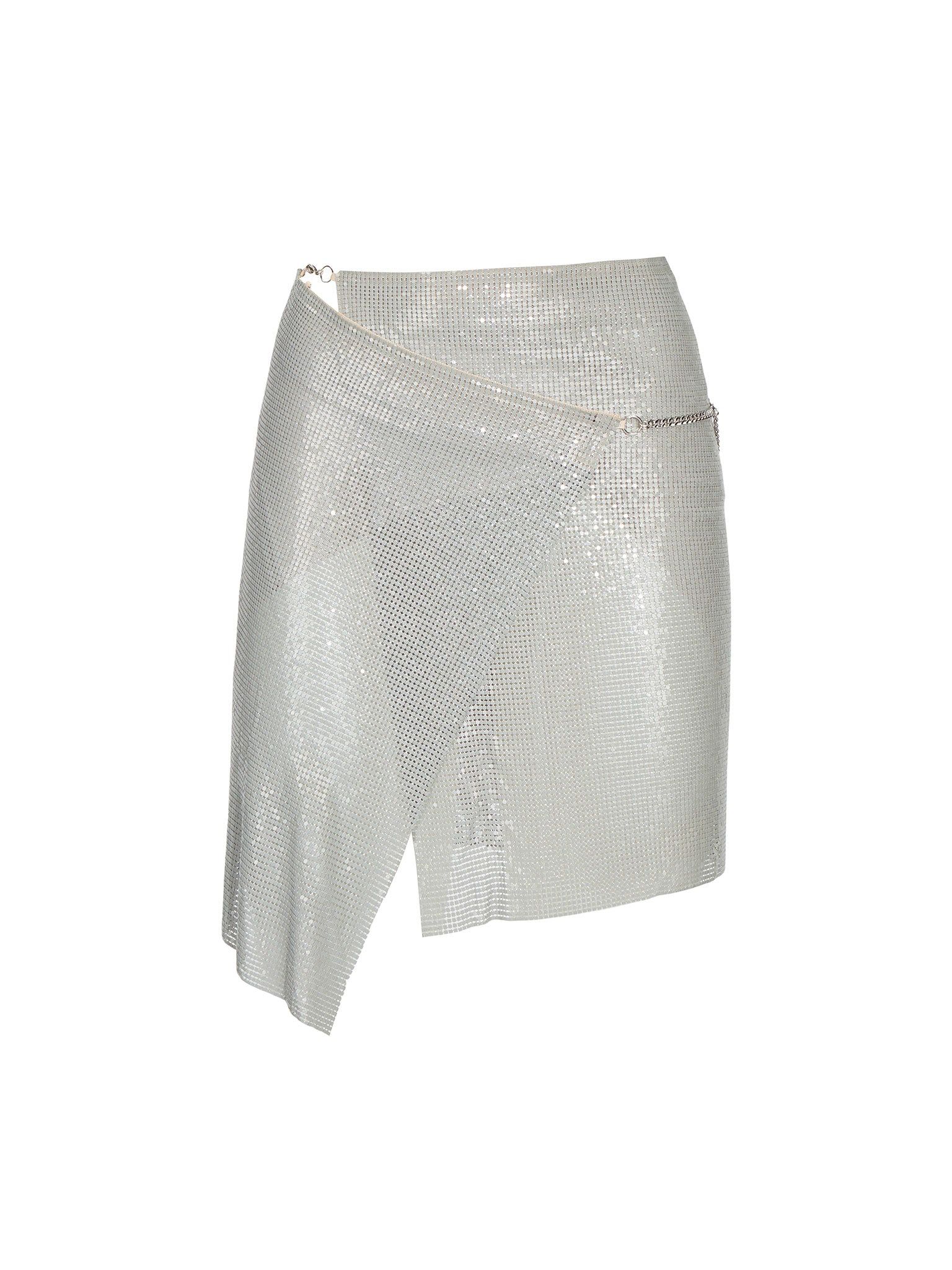 Winona Wrap Skirt Meteorite sold by Poster Girl