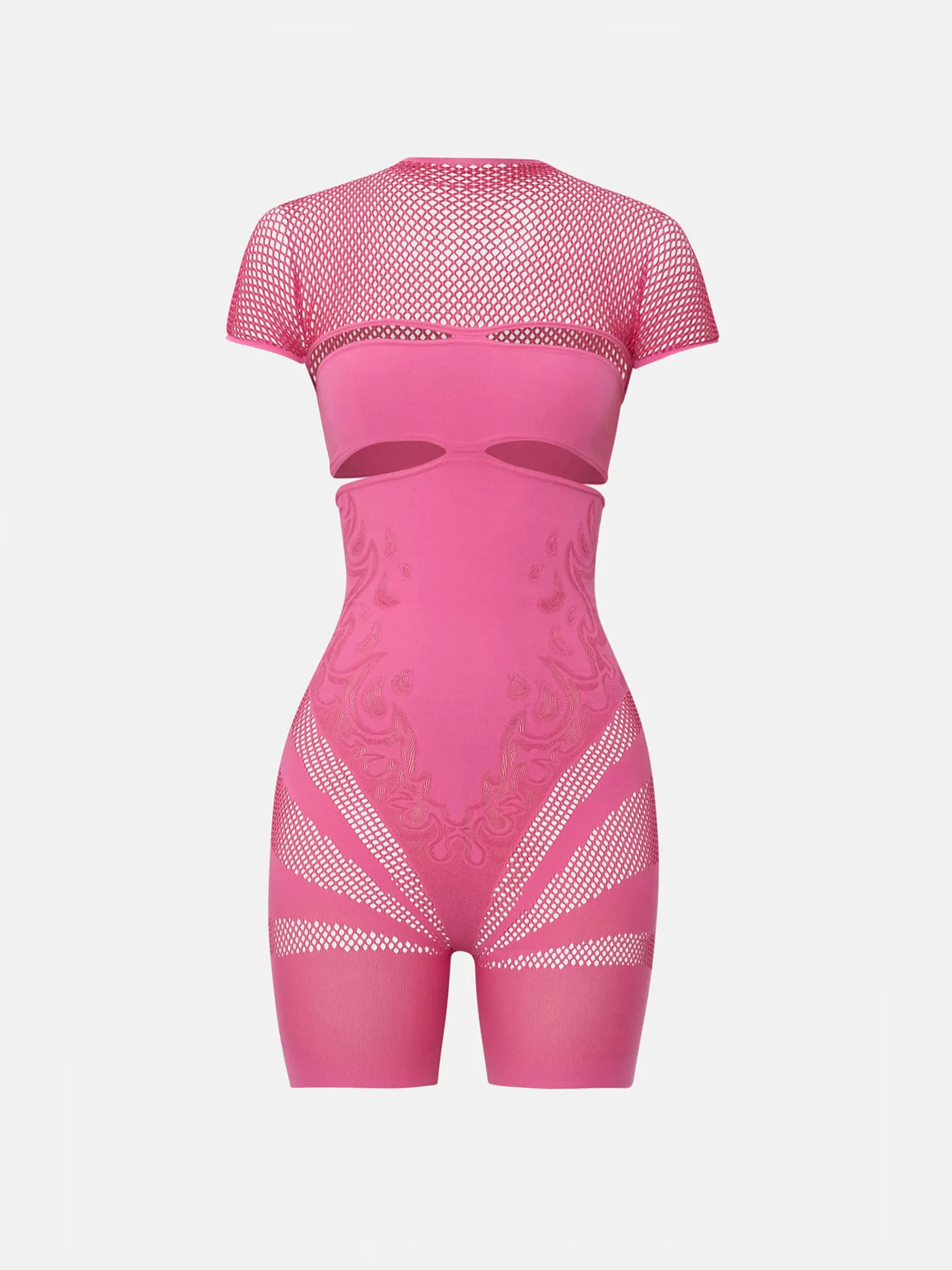 Pollard Playsuit Pink sold by Poster Girl