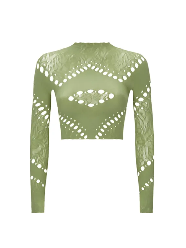 Nikita Top Sativa Green sold by Poster Girl