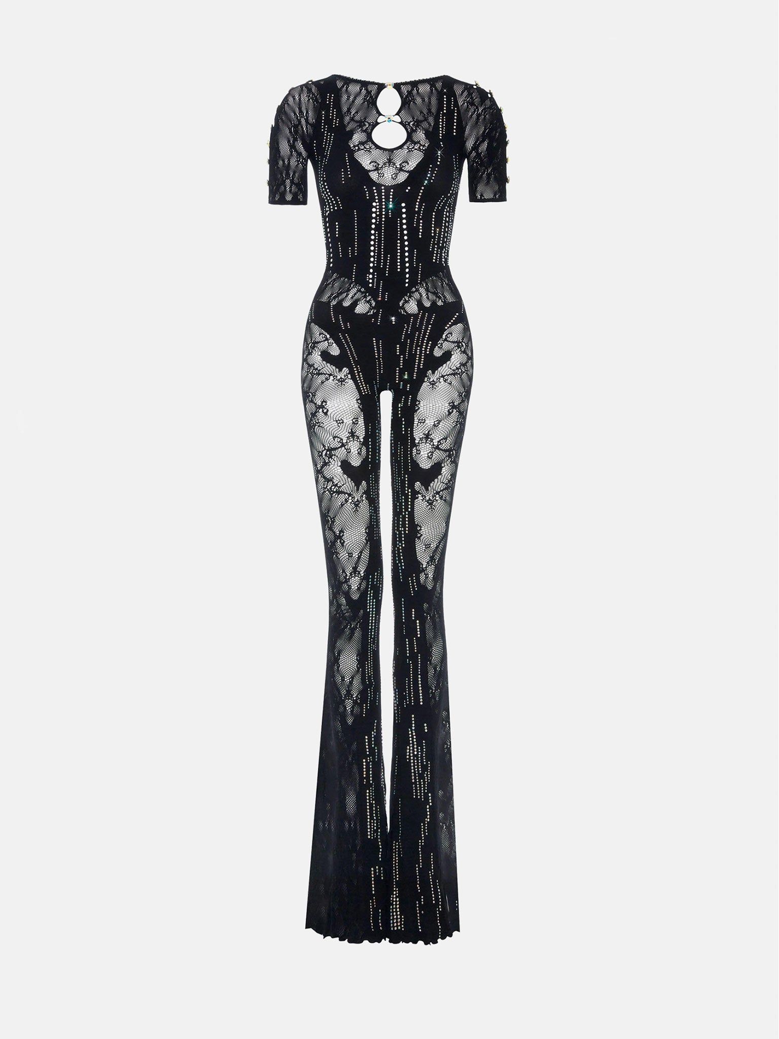 Delphine Jumpsuit Black sold by Poster Girl