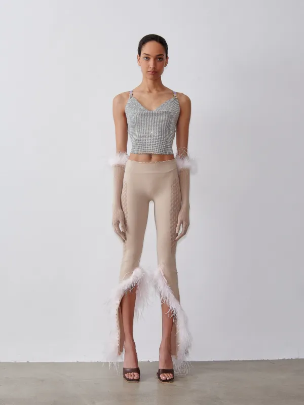 Rhinestoned Bambi Top Mojito sold by Poster Girl