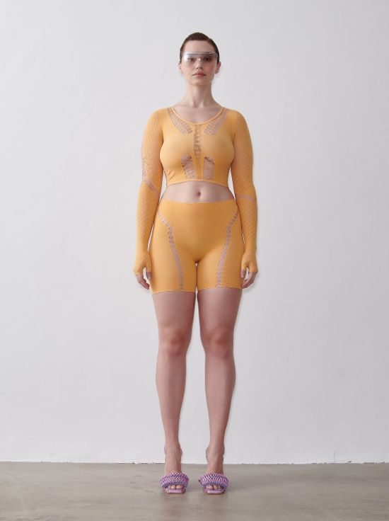 Talie Top Papaya sold by Poster Girl product image thumbnail 2