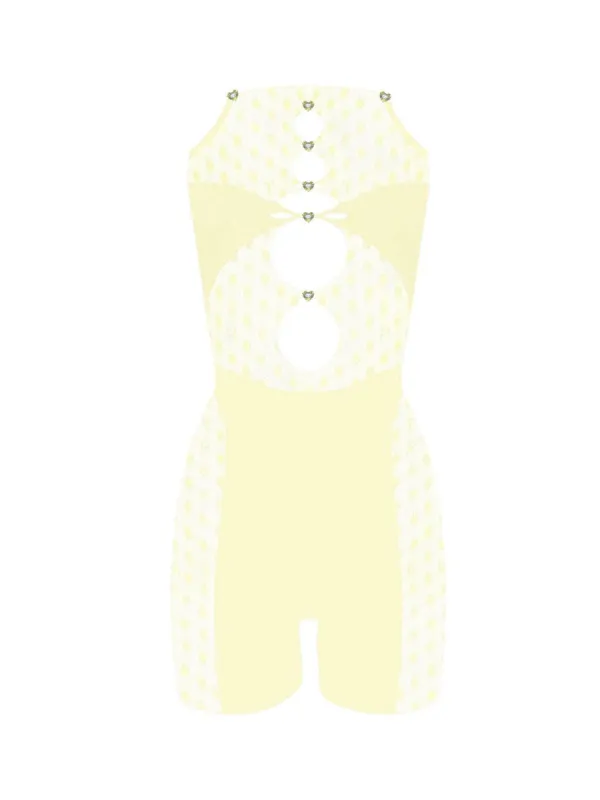 Jetta Jumpsuit Butter sold by Poster Girl