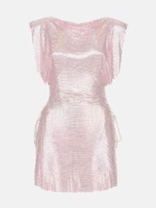 Bamm Bamm Mini Dress Blush Pink sold by Poster Girl