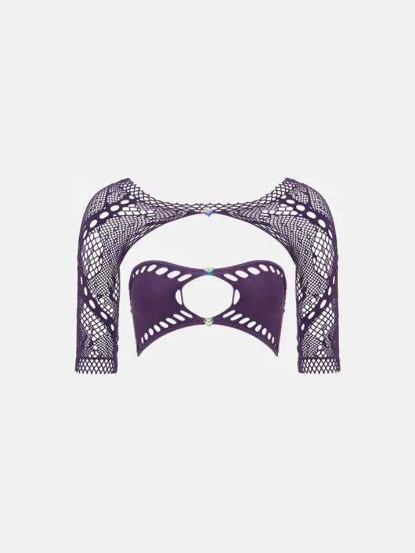 Exclusive Barbi Top Midnight sold by Poster Girl