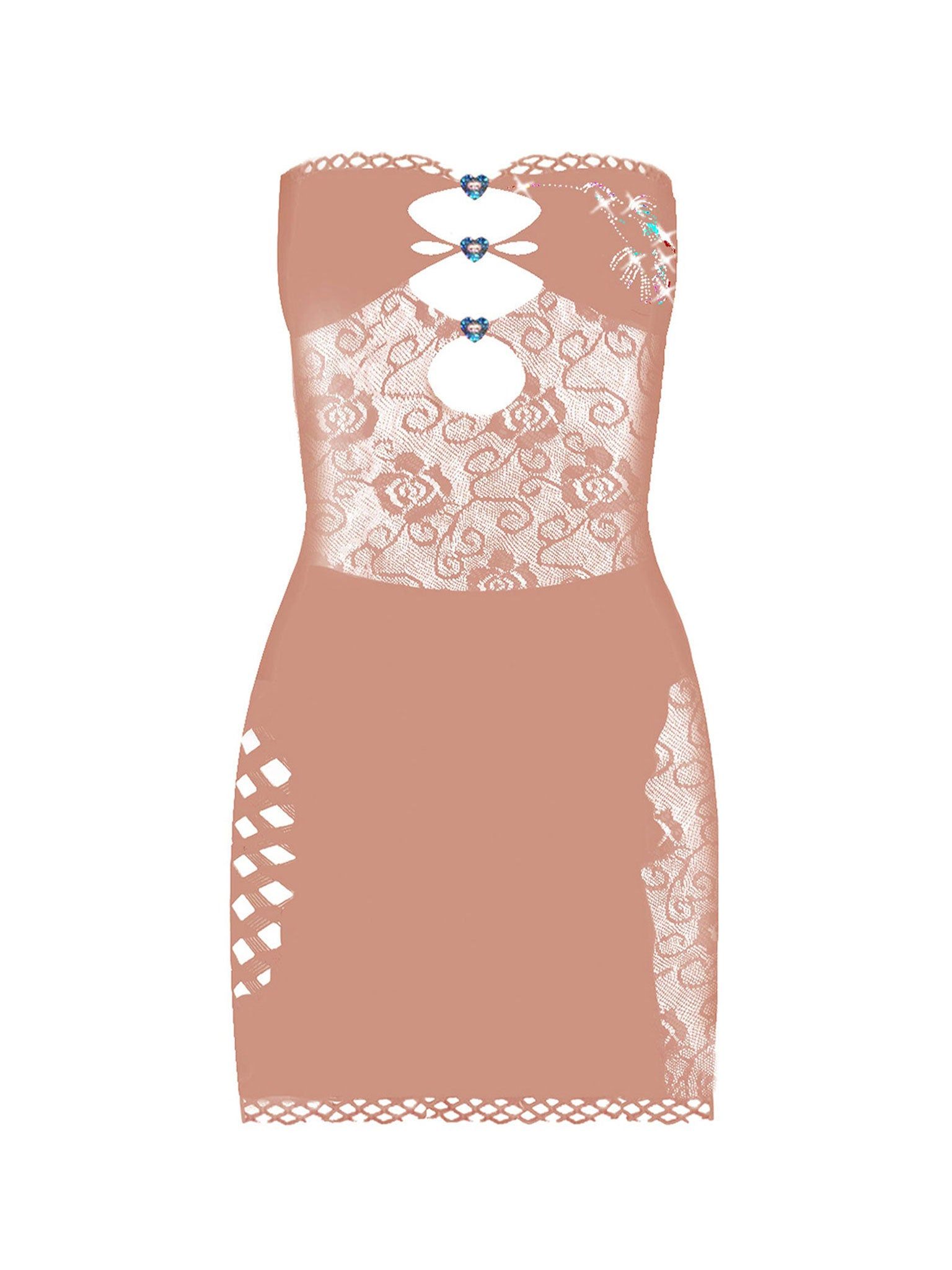 Coco Dress in Marlboro Light sold by Poster Girl