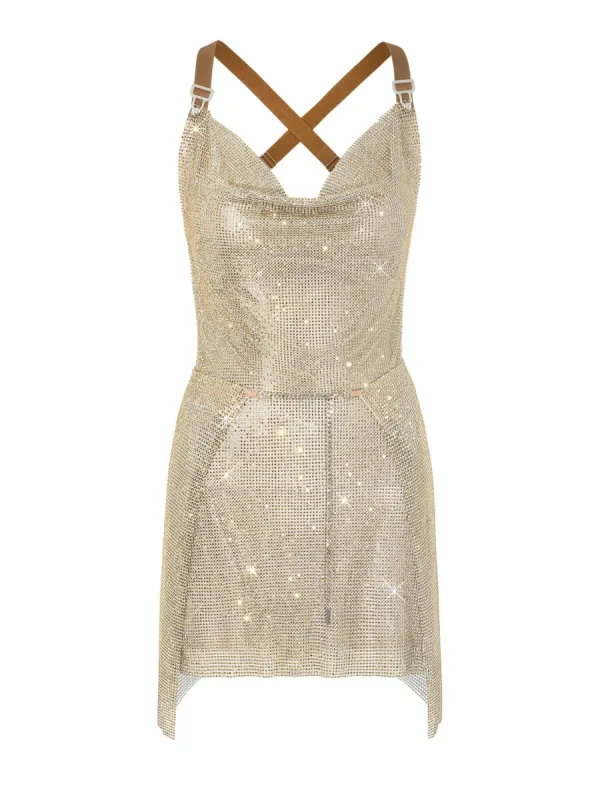 Rhinestoned Adrianne Dress in Long Island sold by Poster Girl