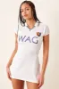 WAG Mini Dress White sold by Poster Girl