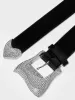 Diana Belt Patent Leather Black sold by Poster Girl