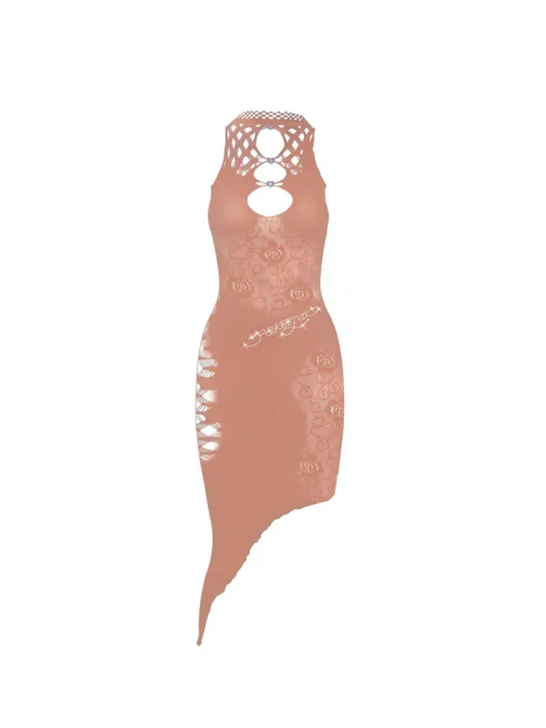 Tamika Dress in Marlboro Light sold by Poster Girl