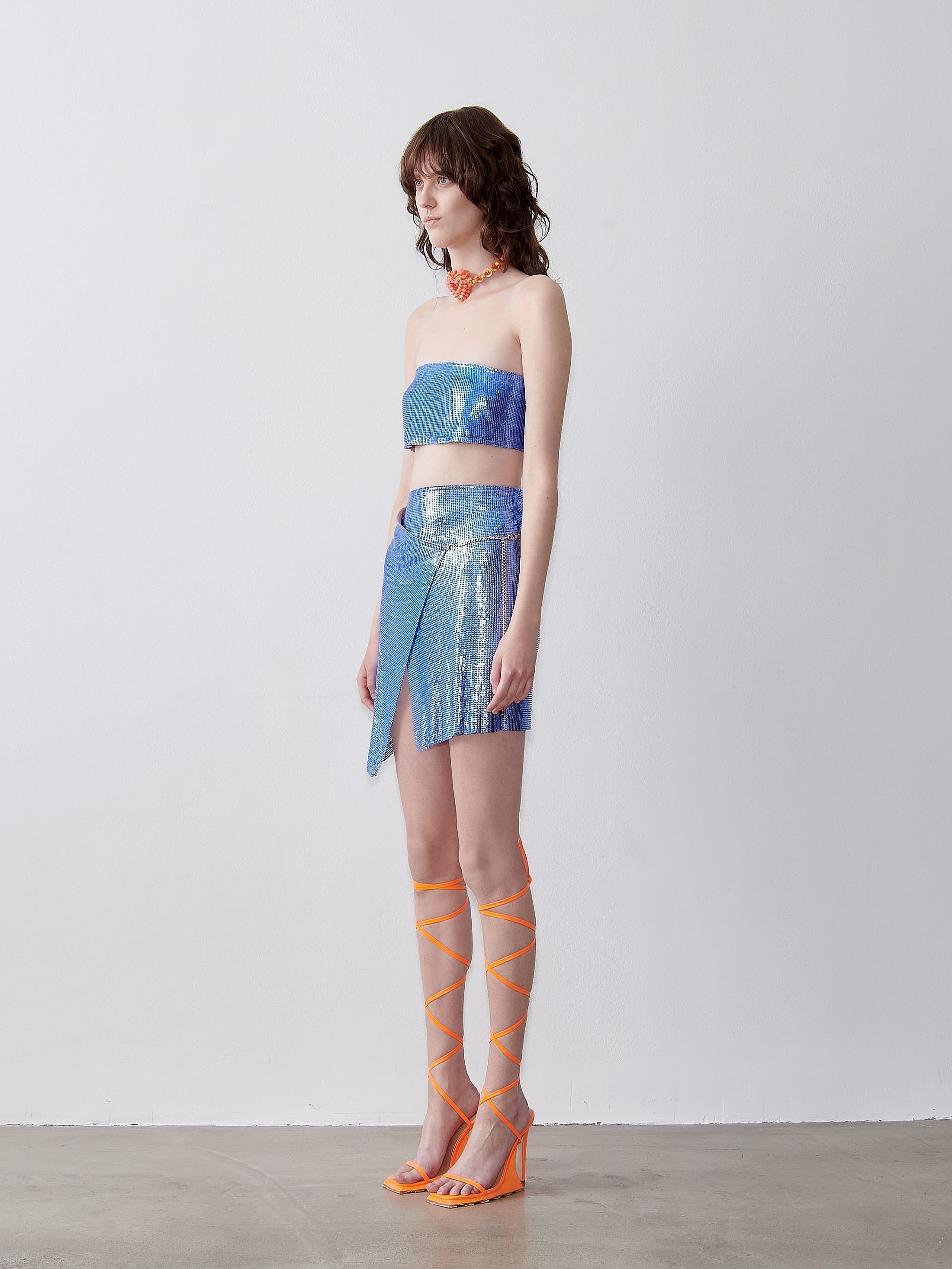 Winona Wrap Skirt Slush Puppy sold by Poster Girl product image thumbnail 3