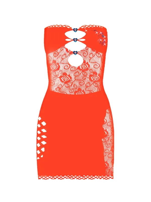 Coco Dress in Chilli sold by Poster Girl