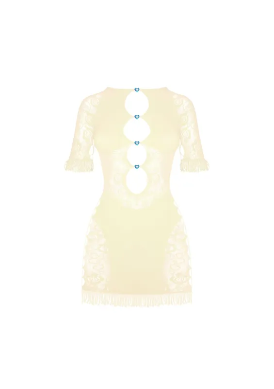 Floral Miranda Dress in Butter sold by Poster Girl