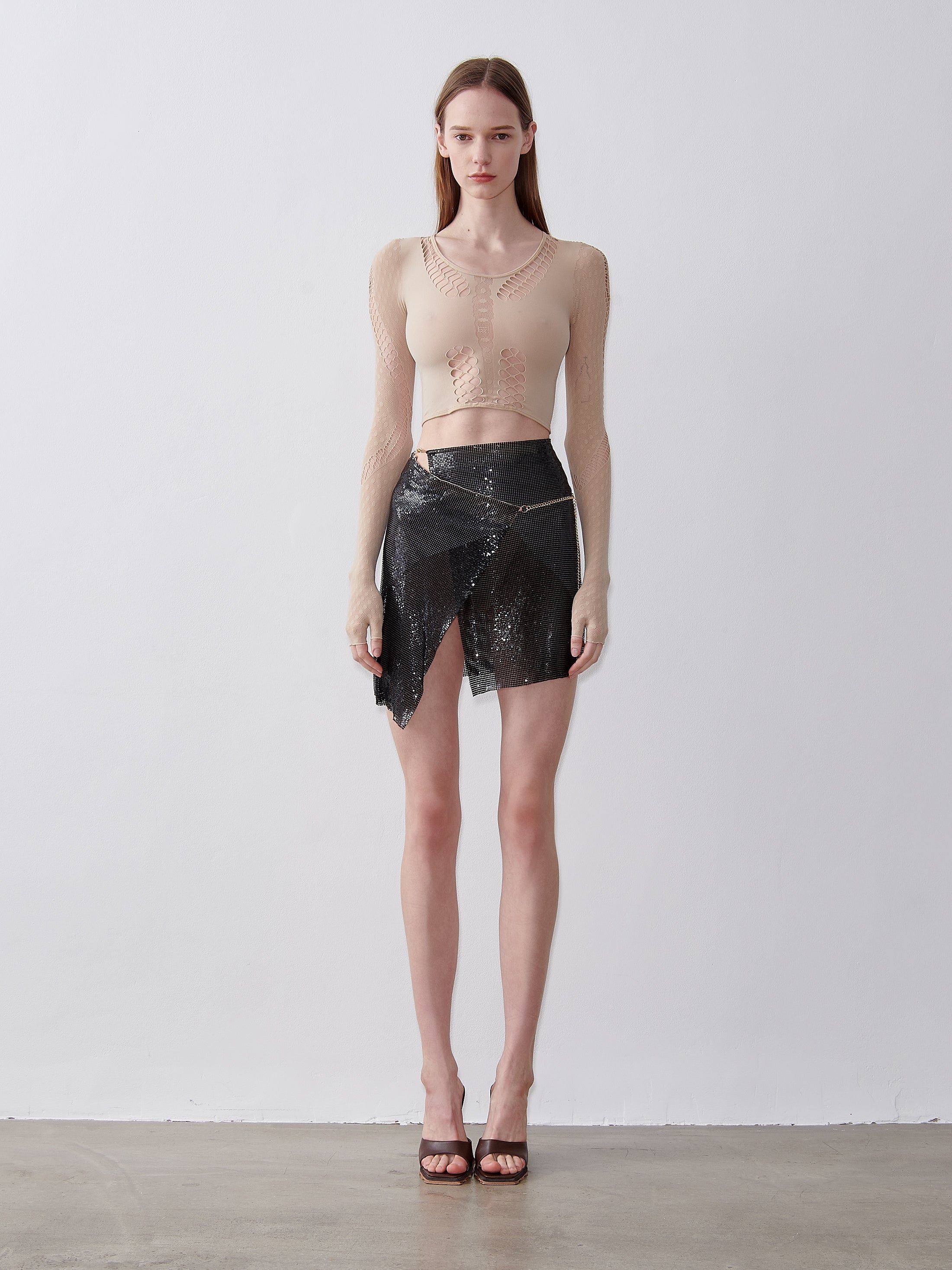 Talie Top Taupe sold by Poster Girl product image thumbnail 2