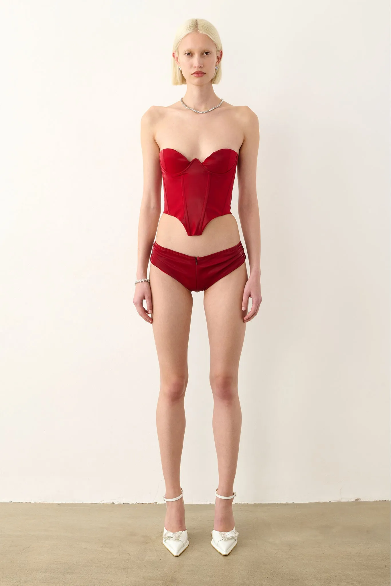 Xavi Hotpants Red sold by Poster Girl product image thumbnail 2
