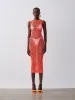 Aloha Midi Dress Chilli sold by Poster Girl