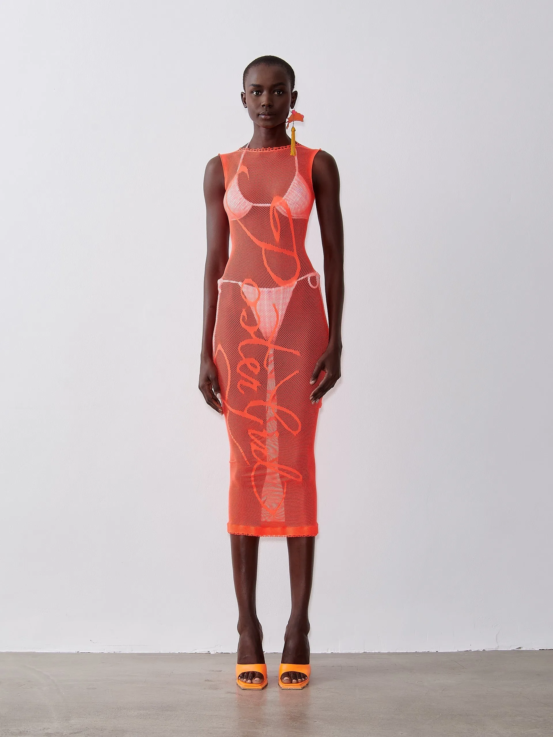 Aloha Midi Dress Chilli sold by Poster Girl product image thumbnail 2