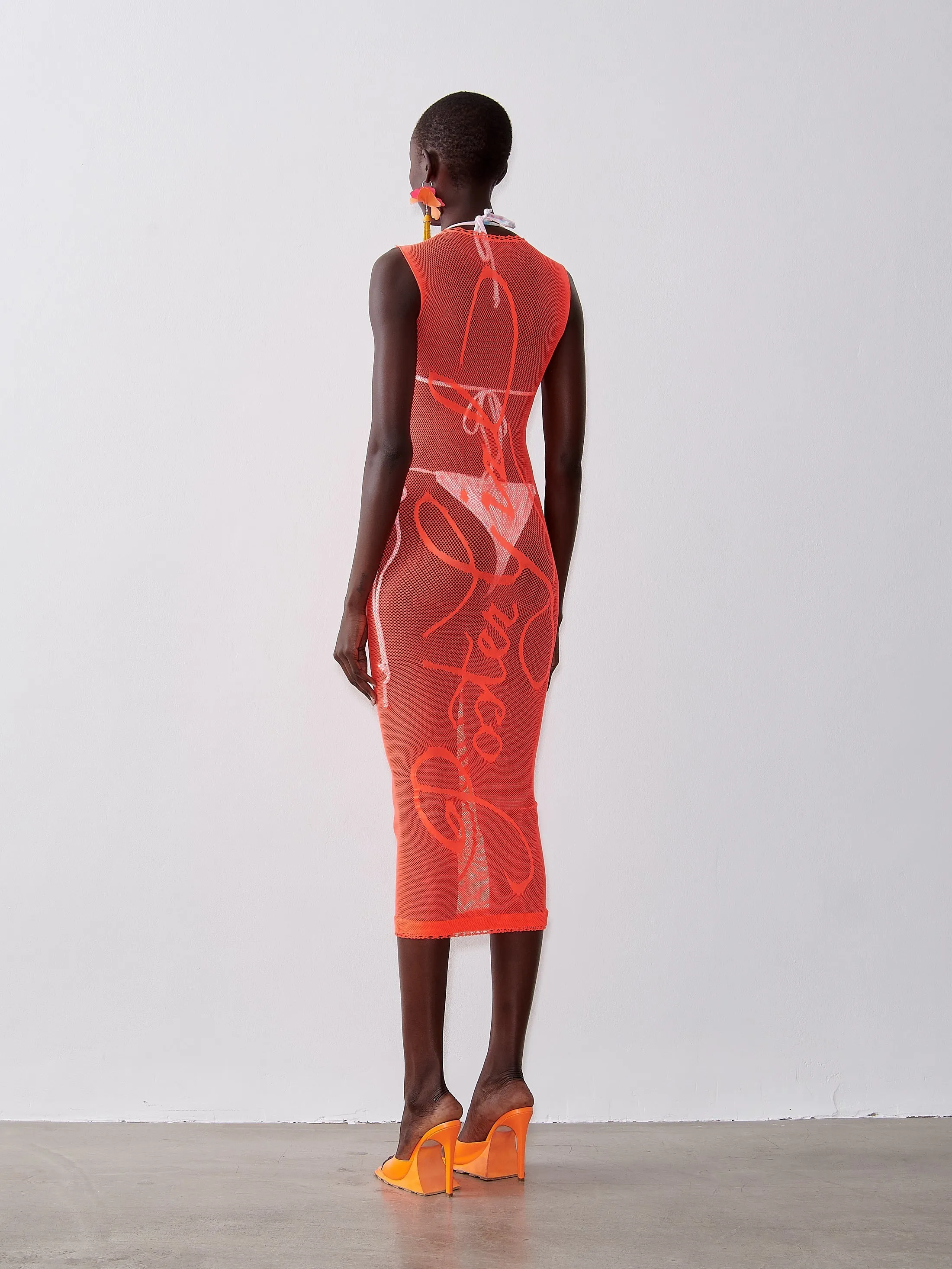 Aloha Midi Dress Chilli sold by Poster Girl product image thumbnail 3