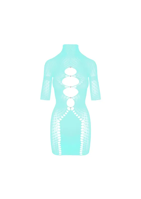 Pandora Dress in Soft Turquoise sold by Poster Girl