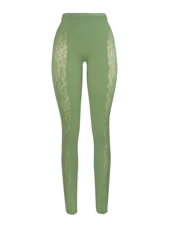 Ivy Legging Sativa Green sold by Poster Girl