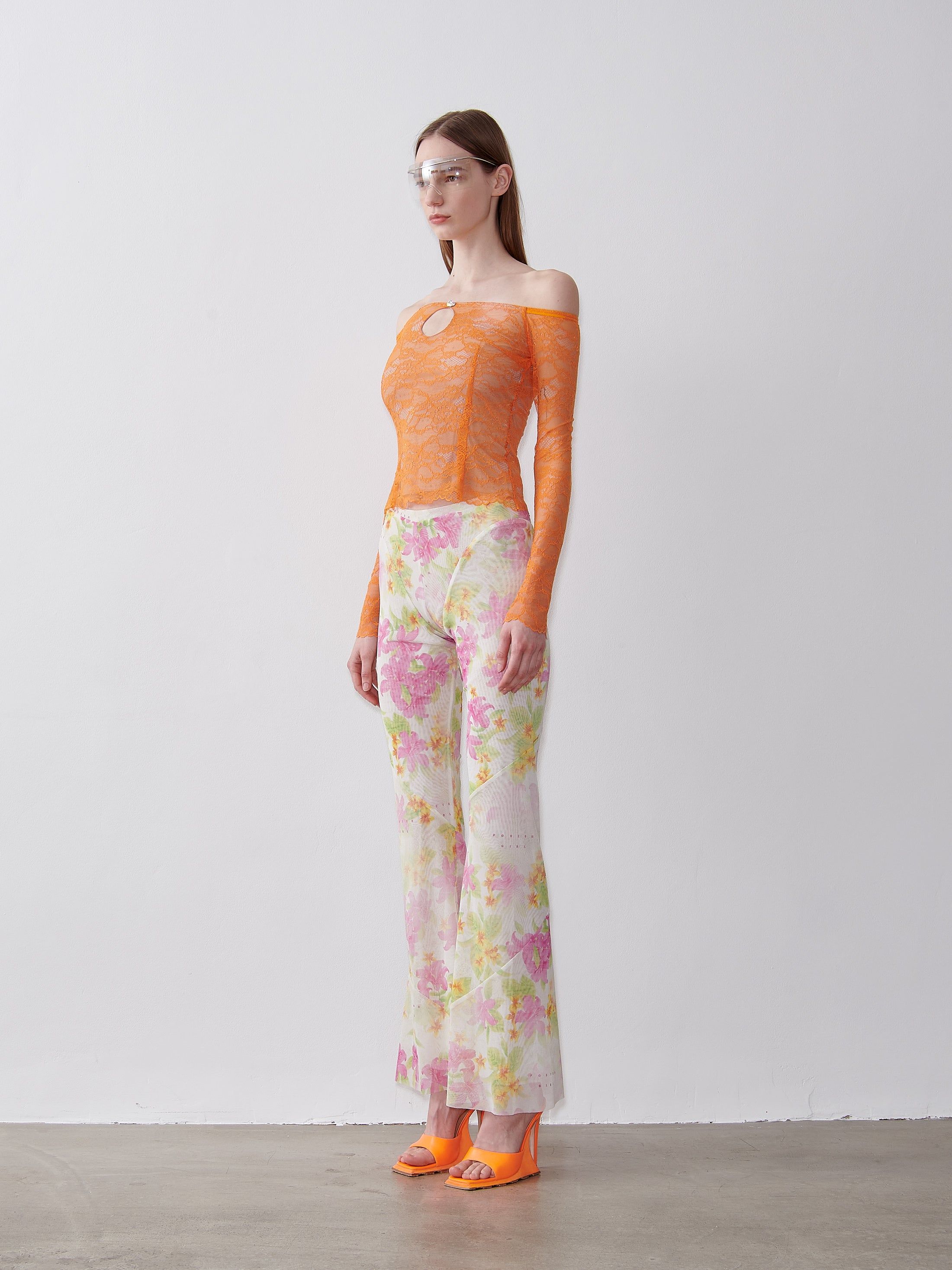 Marcie Top Aperol sold by Poster Girl product image thumbnail 4