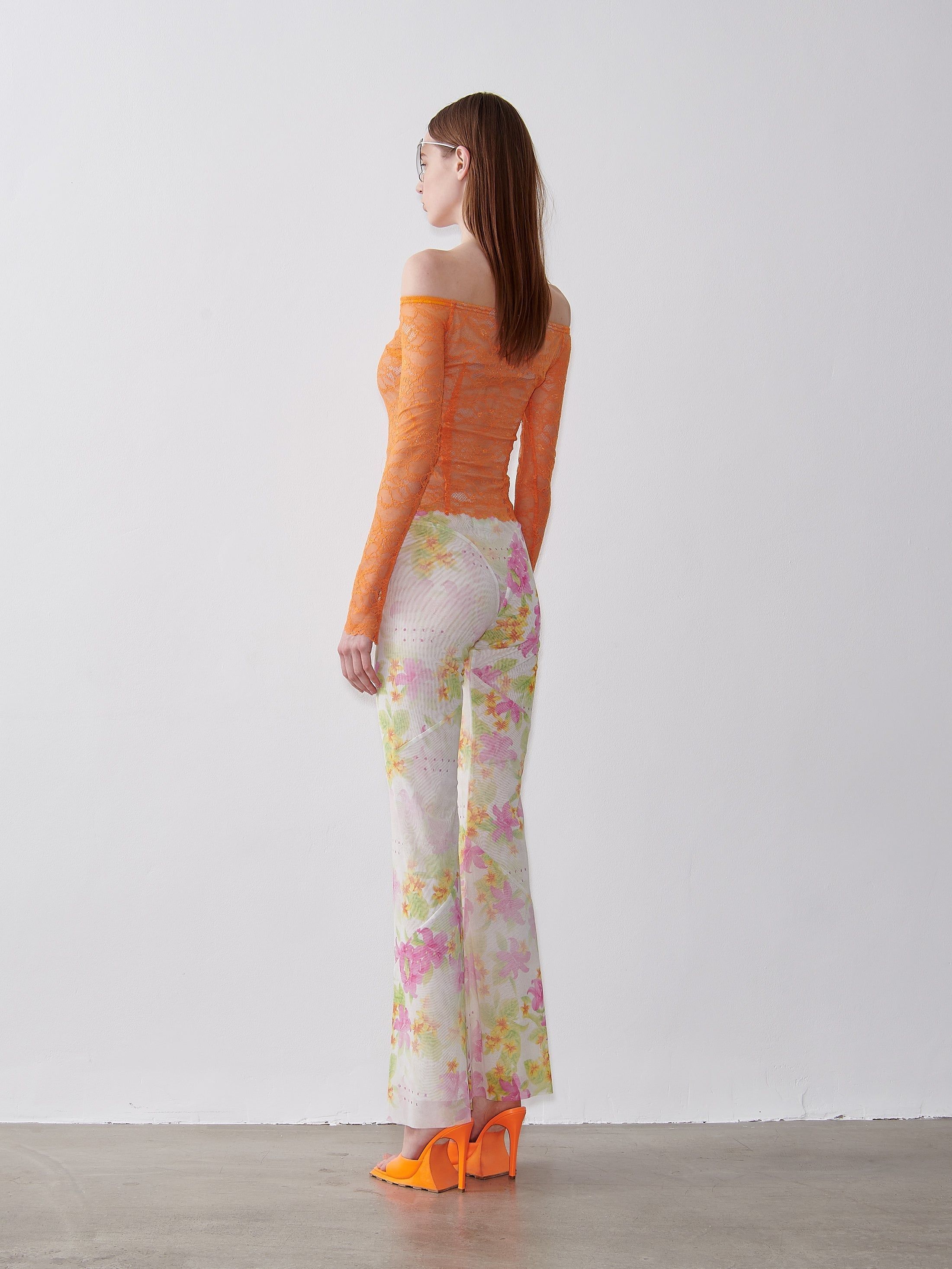 Marcie Top Aperol sold by Poster Girl product image thumbnail 3