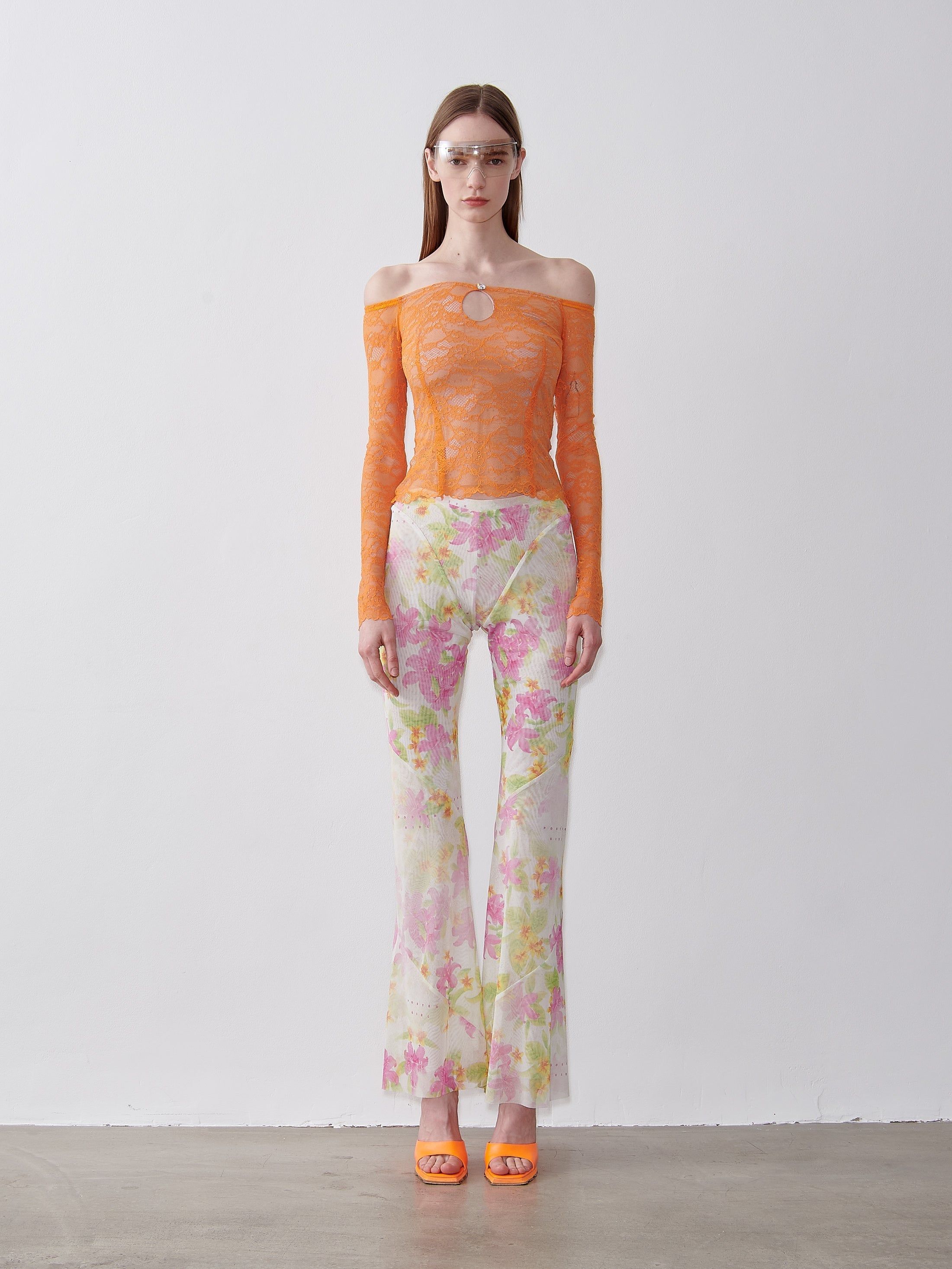 Marcie Top Aperol sold by Poster Girl product image thumbnail 2