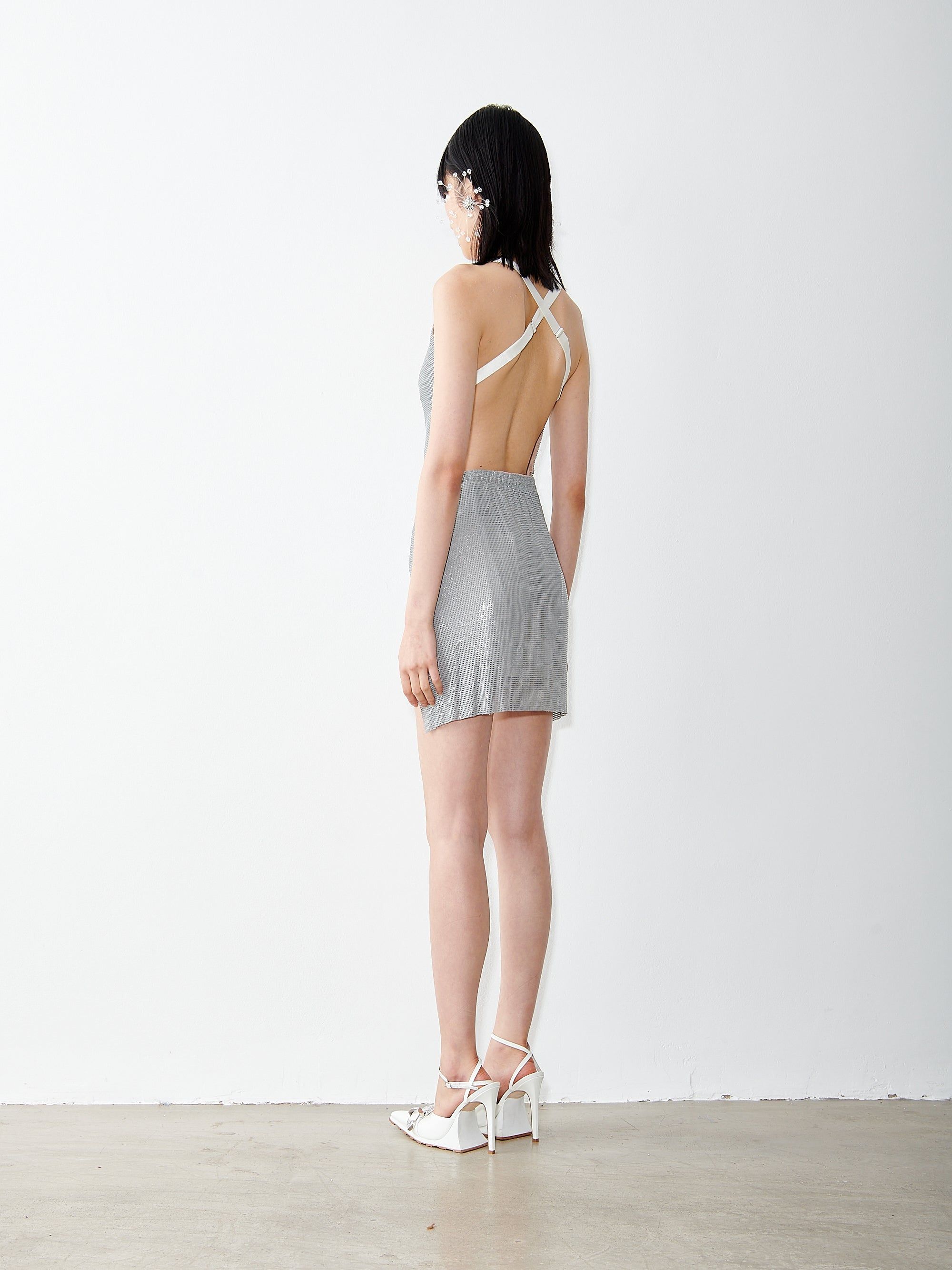 Adrianne Dress in Meteorite sold by Poster Girl product image thumbnail 4