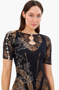 Stella Dress Jet Black sold by Poster Girl