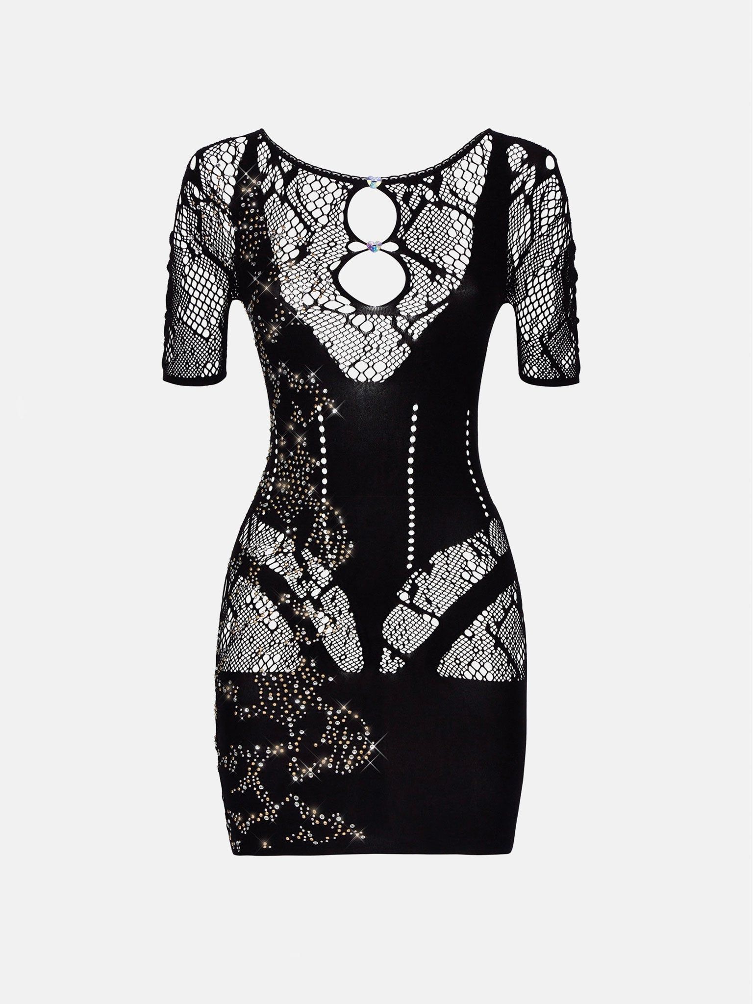 Stella Dress Jet Black sold by Poster Girl