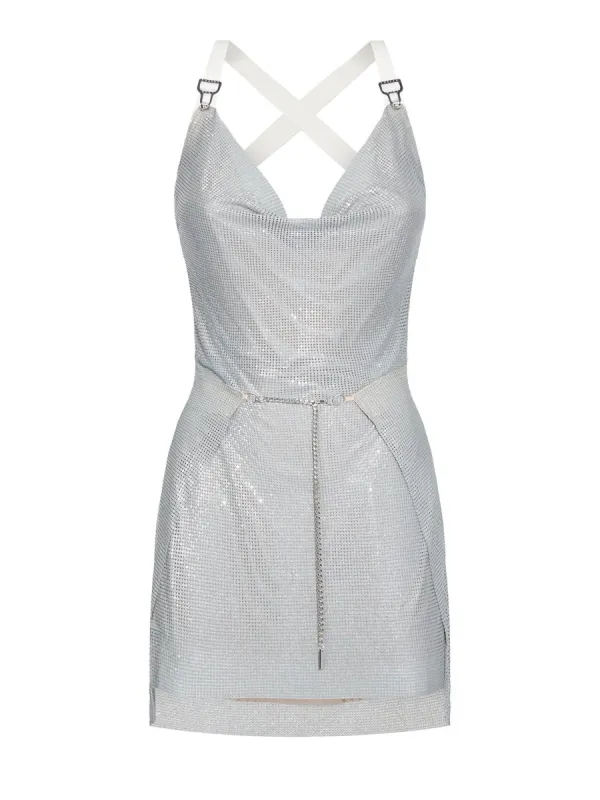 Adrianne Dress in Meteorite sold by Poster Girl