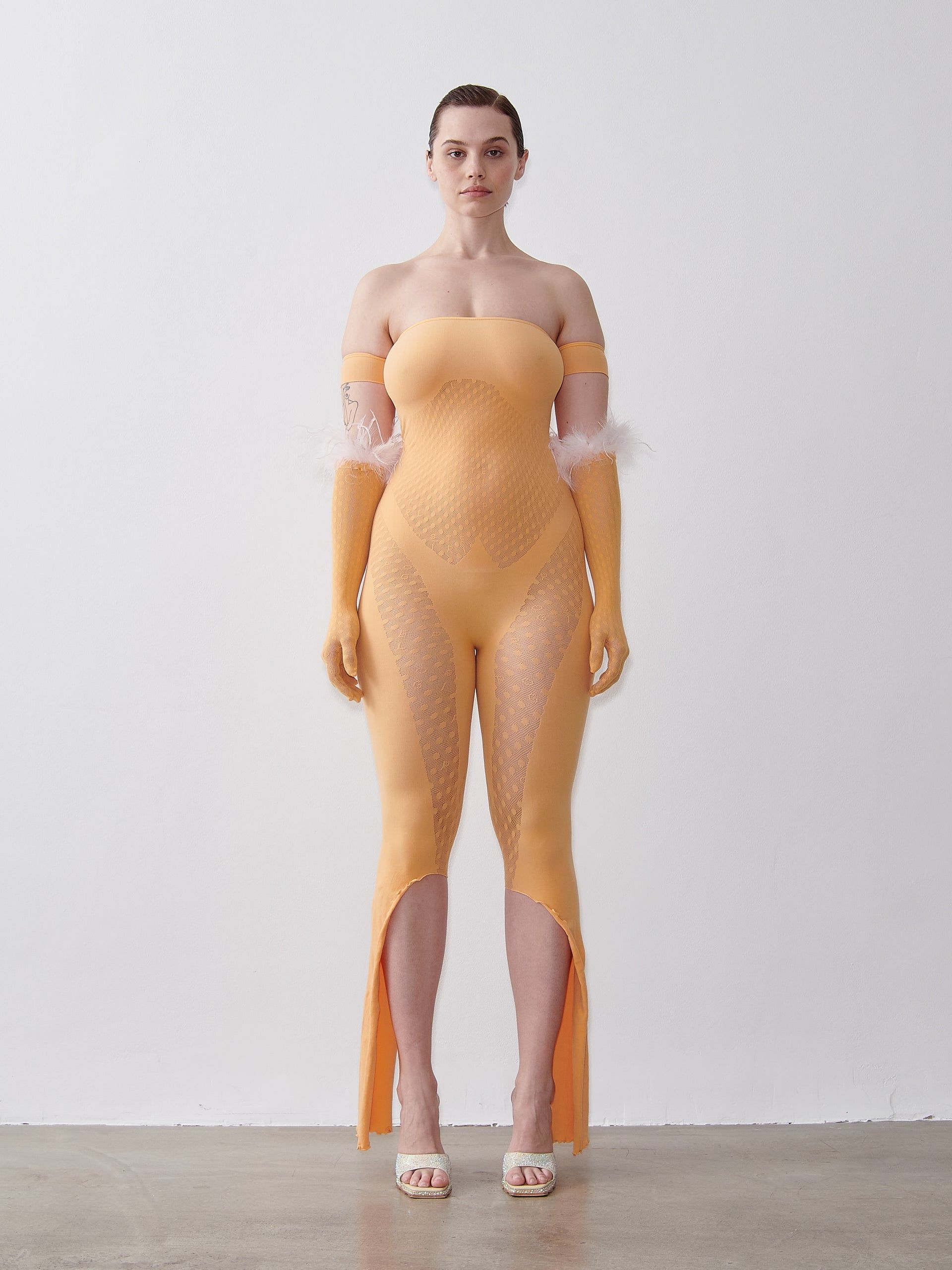 Junia Jumpsuit in Papaya sold by Poster Girl product image thumbnail 2