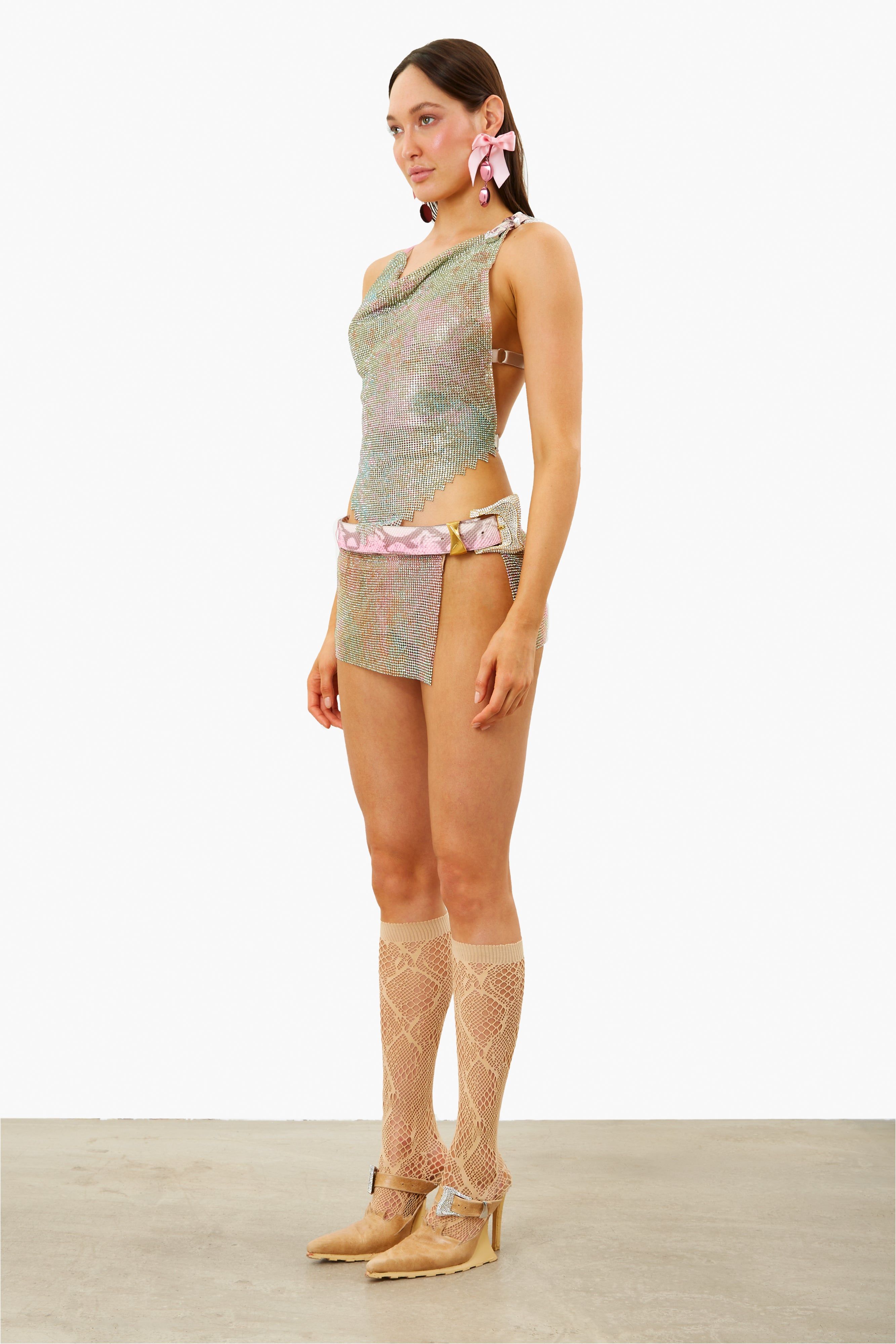 Layken Micro Skirt Mirage sold by Poster Girl product image thumbnail 5