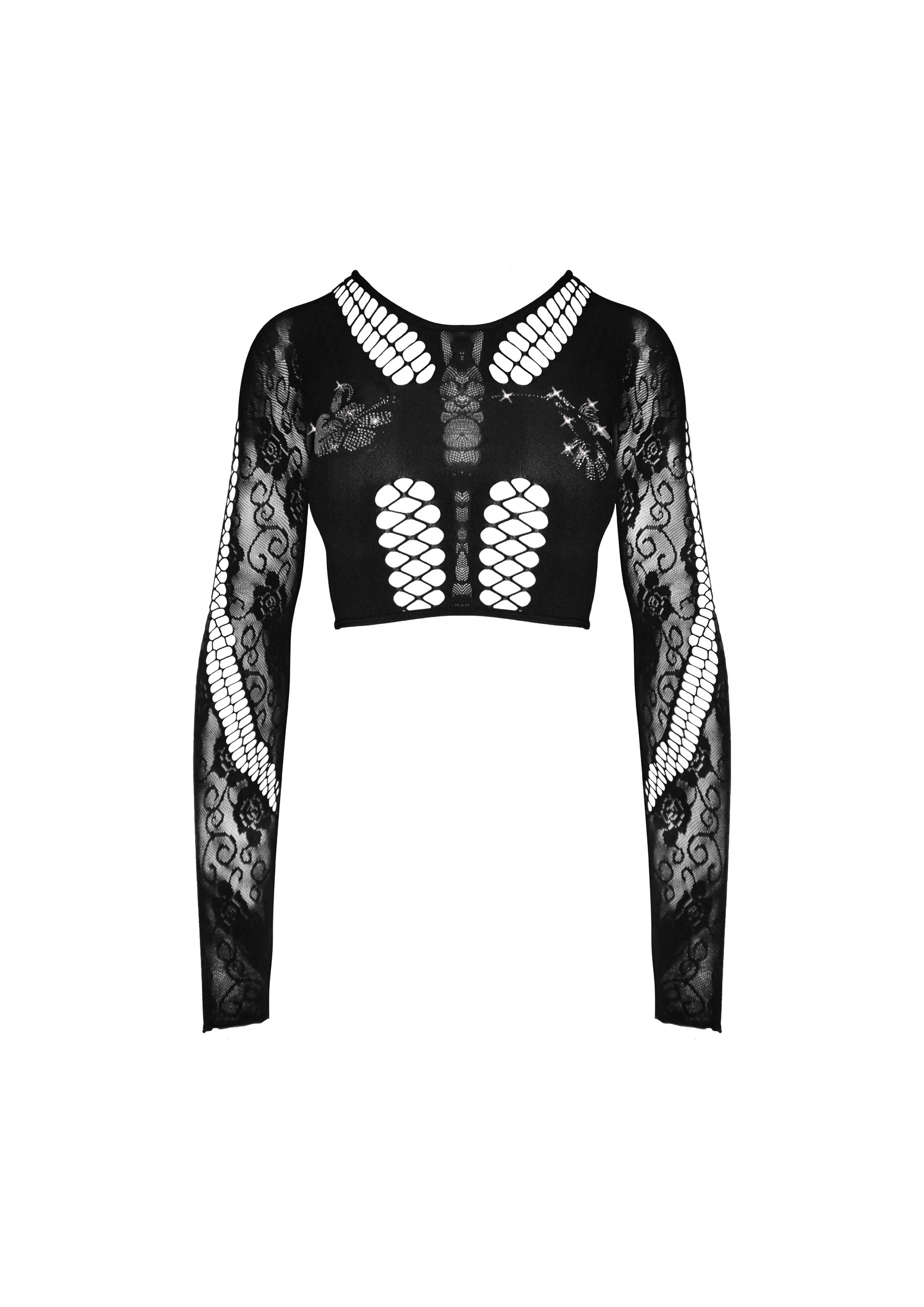 Harlow Top Jet Black sold by Poster Girl