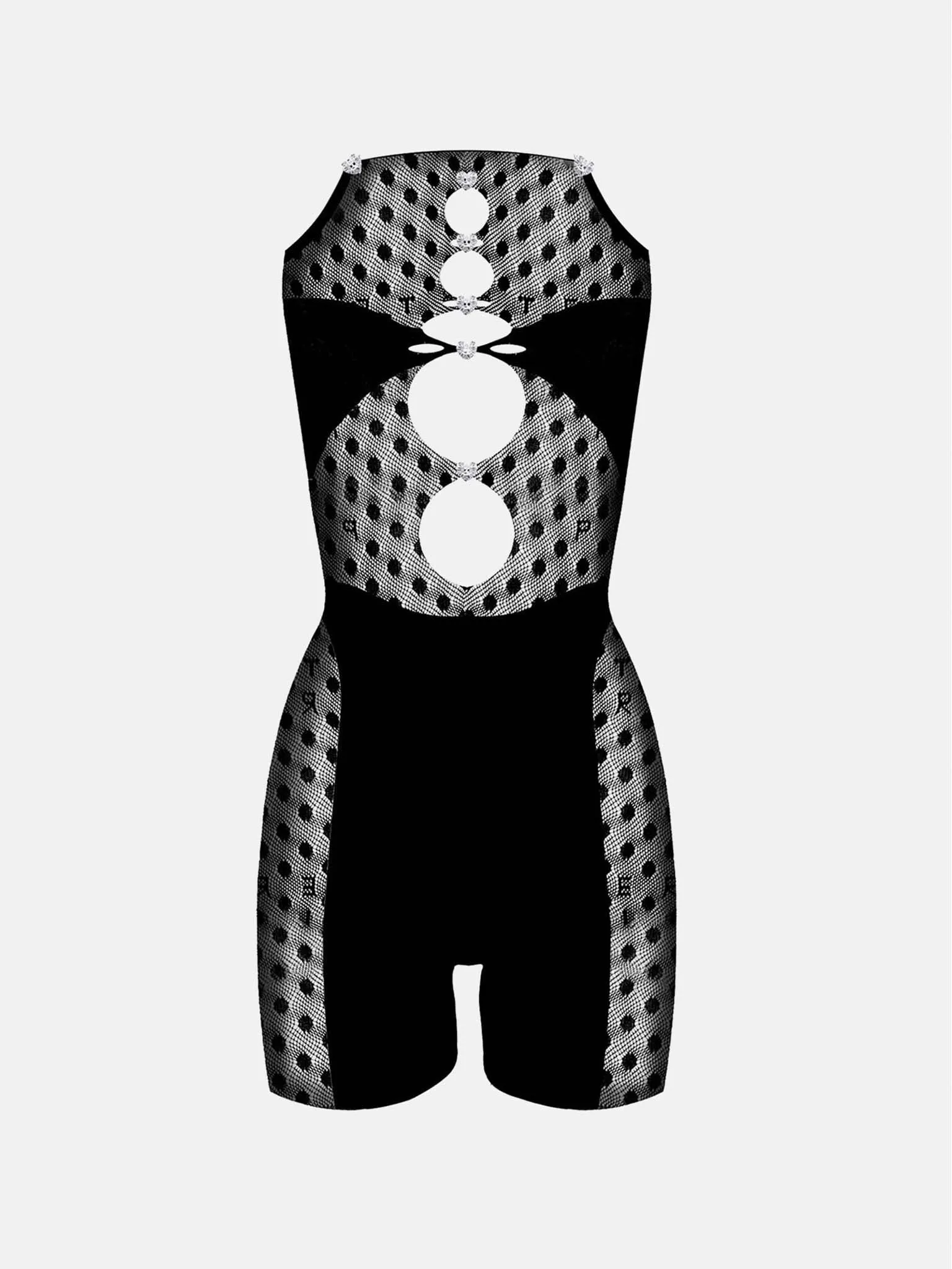 Jetta Jumpsuit Jet Black sold by Poster Girl