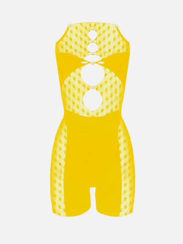 Jetta Jumpsuit Sunshine Yellow sold by Poster Girl