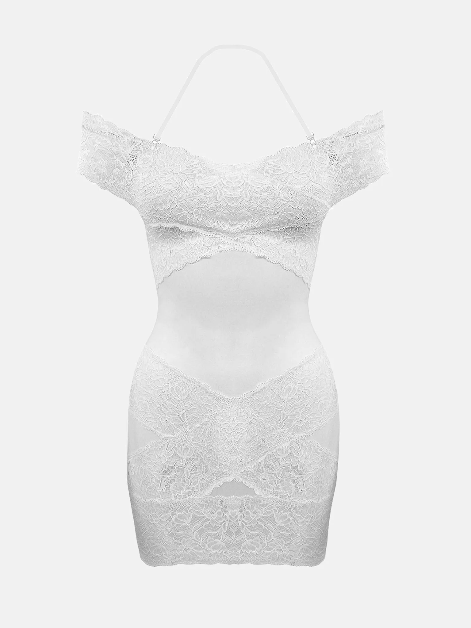 Candice Dress Virgin White sold by Poster Girl