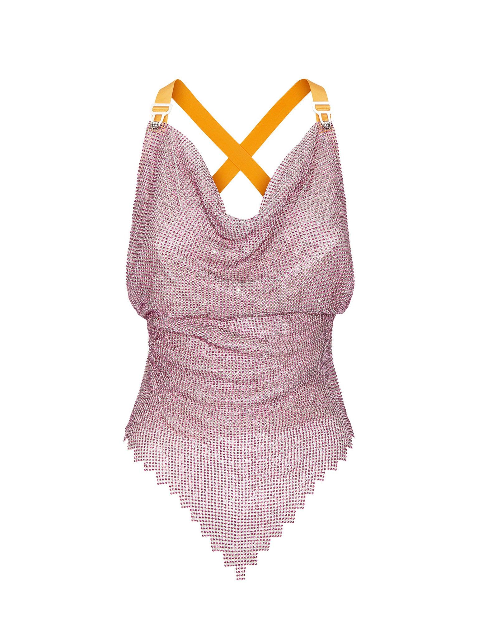 Rhinestoned Beyan Top Cosmo sold by Poster Girl