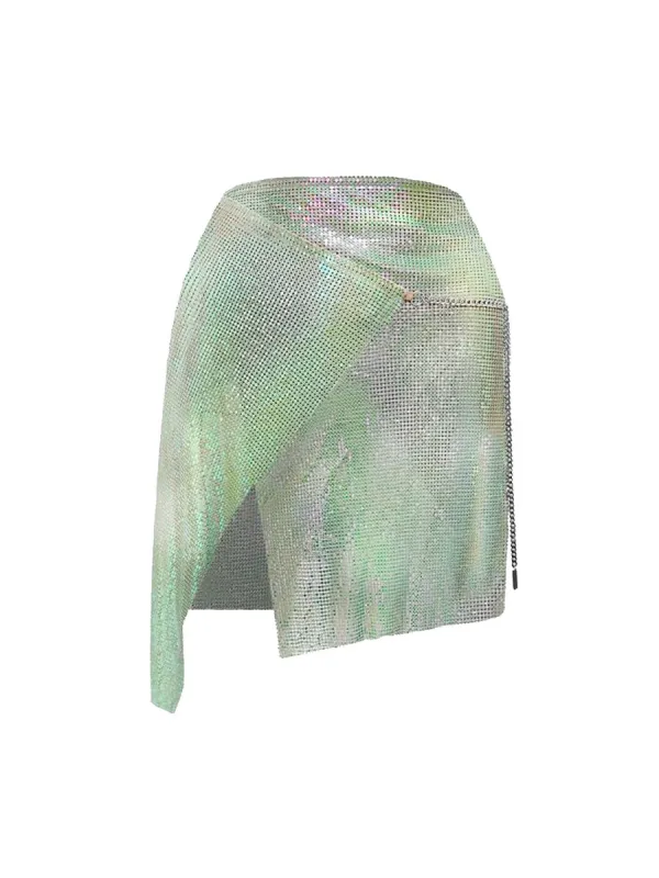 Winona Wrap Skirt Ultra Serpentine AW22 sold by Poster Girl
