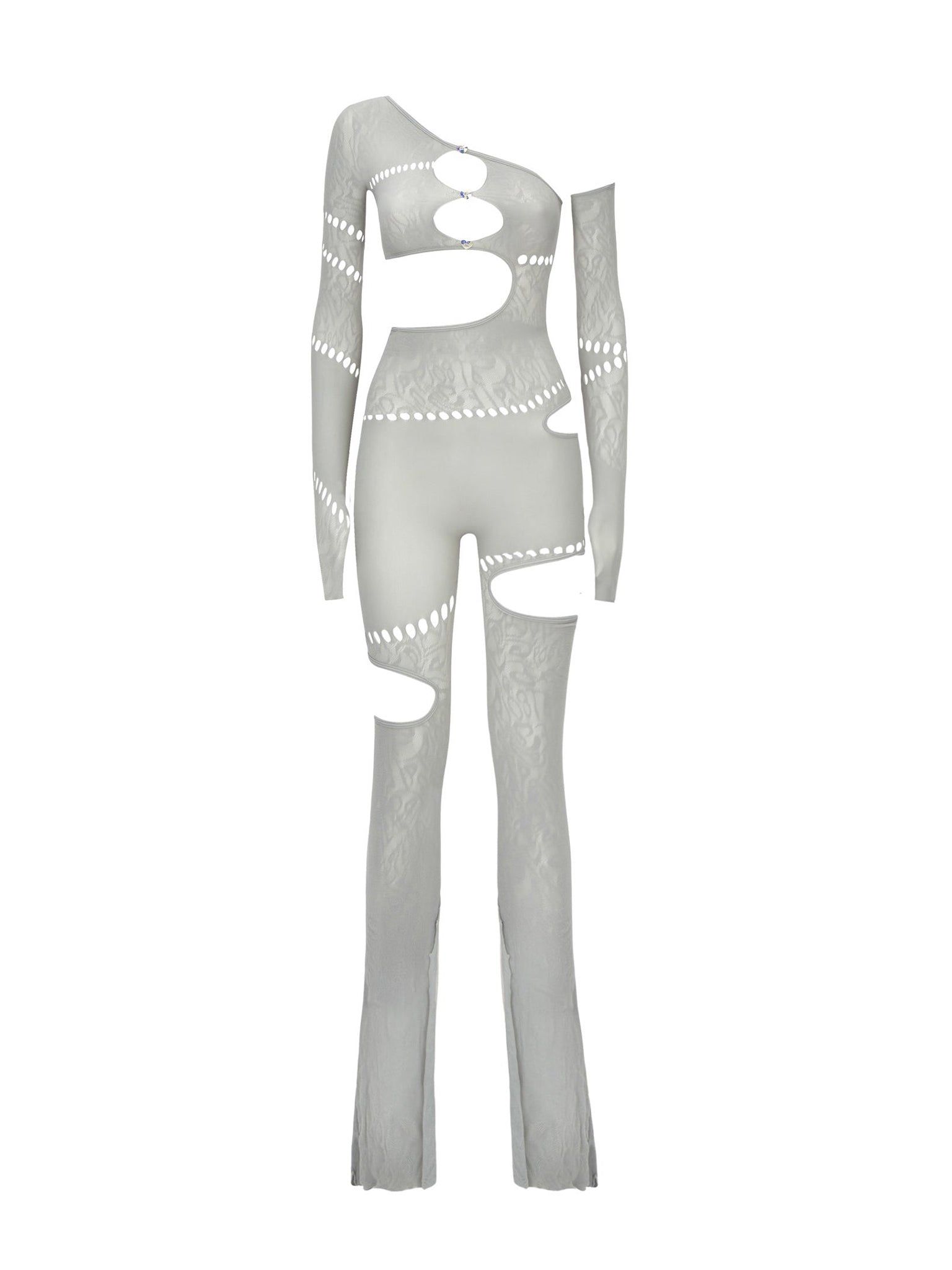 Jinx Jumpsuit Smoke Grey sold by Poster Girl