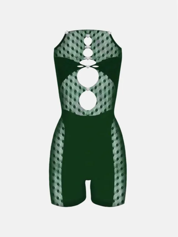 Jetta Jumpsuit Forest Green sold by Poster Girl