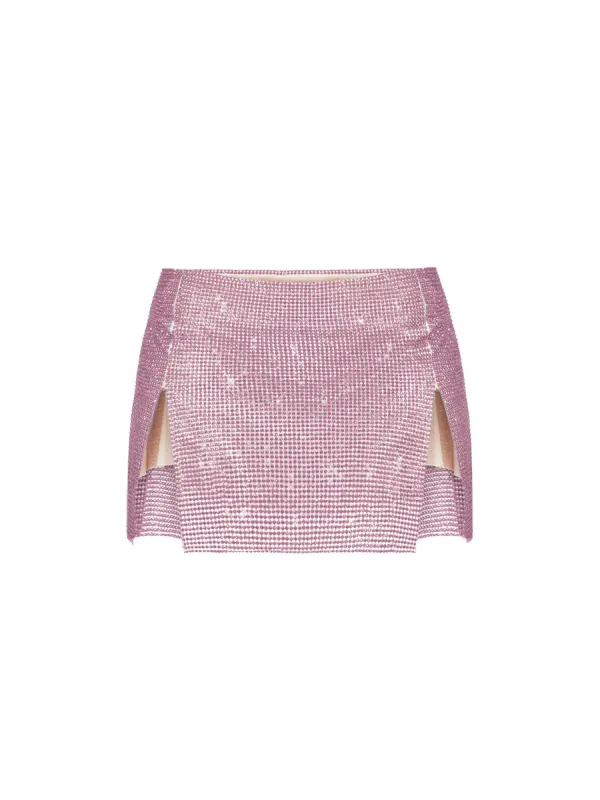 Rhinestoned Mia Micro Skirt Cosmo sold by Poster Girl