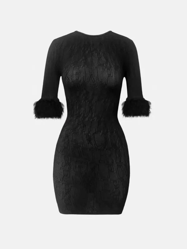 Vanderpool Dress Black sold by Poster Girl