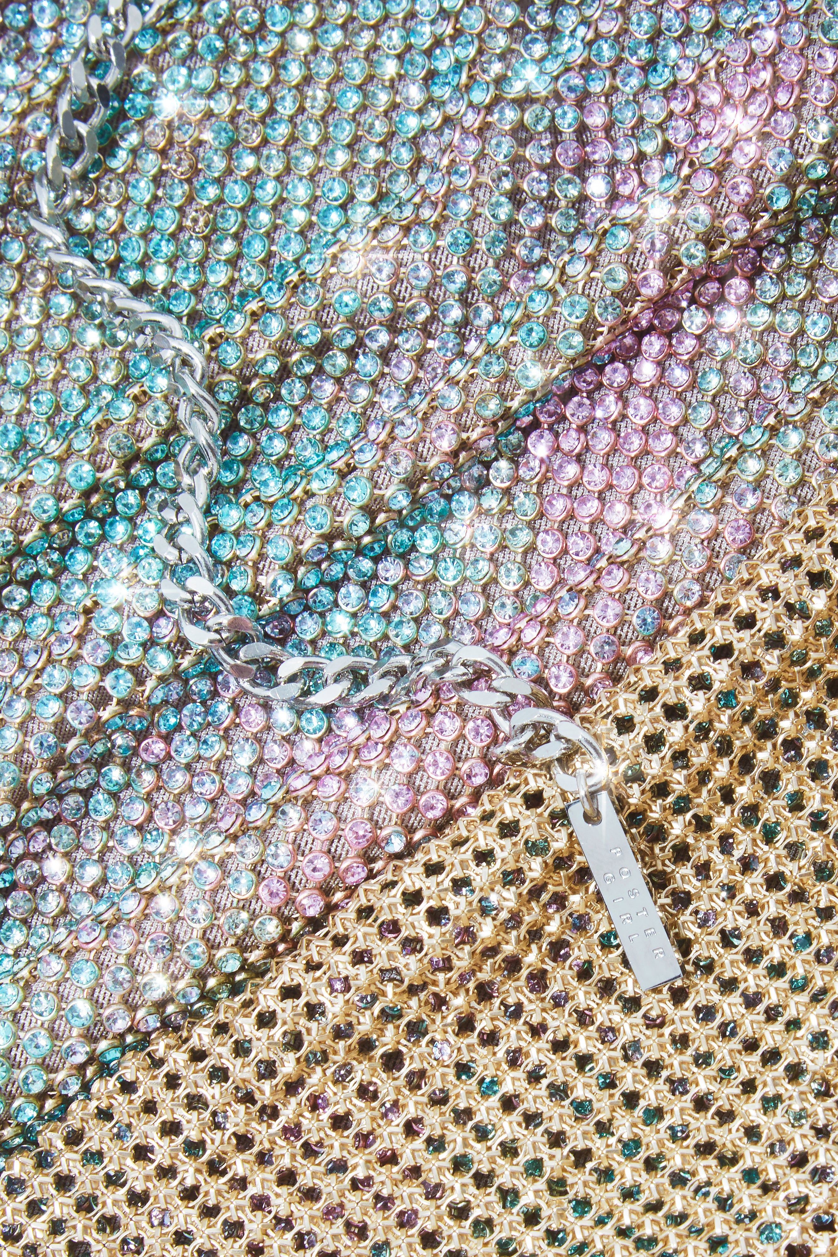 Rhinestoned Winona Skirt Mirage sold by Poster Girl product image thumbnail 5