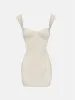 Holli Would Latex Dress White sold by Poster Girl